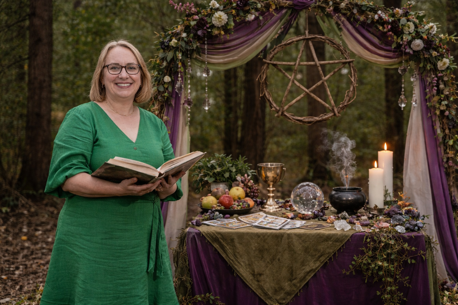Pagan wedding celebrant Victoria